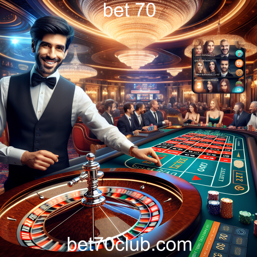 A Emoção do Cassino Ao Vivo no Bet 70